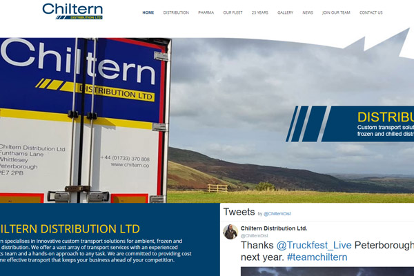 Chiltern Distribution Ltd. launches new website